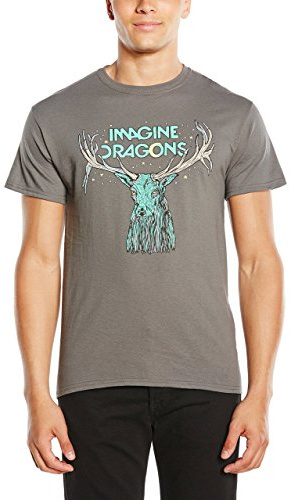 Imagine Dragons Men's ELK In Stars Short Sleeve T-Shirt