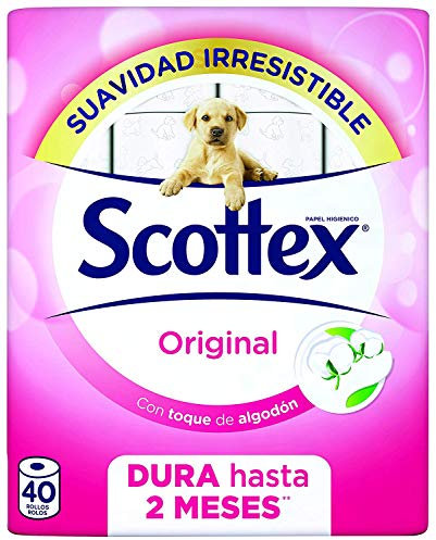 Scottex Original Toilettenpapier 40 Rollos