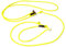 Mystique® Biothane Hunting Profi lautlos Umhängeleine 280cm Moxon mit Zugbegrenzung (8mm, neon gelb)