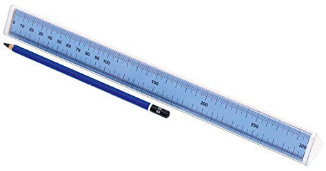 Betzold - Einheiten Lineal, dreiseitig - Mathematik Grundschule Längenmaße