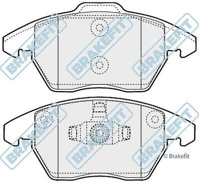 Brakefit Brake Pad Set disc brake PD3195