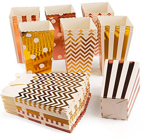 VIBIRIT Paquet de 72 Boîtes de Pop-Corn,Sacs à Pop-Corn Petits Accessoires de Barre de Bonbons Sacs Carton pour Collations Sacs de Fête Conteneurs pour Fête d'anniversaire Cadeau de Mariage