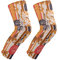 EZIOLY Knieschoner, Vintage-Blumenmuster, Schmetterlinge und Rosen, für Basketball, Volleyball, Wabenbein, Knieschoner, gepolstert, für Herren und Damen