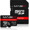 Magix MicroSD Speicherkarte PRO Series Klasse10 V30 + SD Adapter bis zu 95 MB/s (64GB)