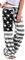 AMYTIS LINGERIE Damen Yoga-Hose Schlafanzughose weich Pyjamahose Fitness Lange Stretch Drawstring Hosen Freizeithose Strandhose Weites Bein Hose, Gray Flag, XL