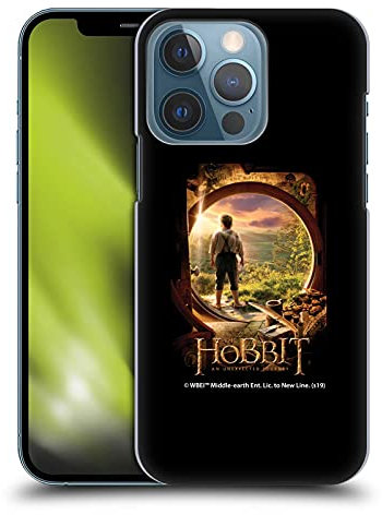 Head Case Designs Offizielle Zugelassen The Hobbit An Unexpected Journey Hobbit in der Tür Schluessel Kunst Harte Rueckseiten Handyhülle Hülle Huelle kompatibel mit Apple iPhone 13 Pro