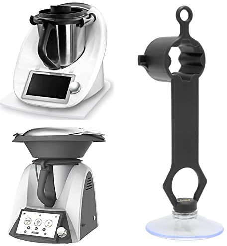 wrtgerht Clé mélangeur, clé mélangeur clé mélangeur avec Remplacement du mélangeur SuctioCup for clé Thermomix Vorwerk TM5/TM6 Articles de Cuisine (Color : Grau)
