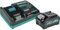 Makita BL4040DC1 40V MAX XGT Akku und Ladegerät Starter Pack (4 Ah)