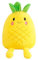 Regenbogen Ananas Kuscheltier,35CM Plüschtier Ananas Süße Kissen Regenbogen Plüschpuppen Gefüllte Plüsch Softpuppe Obst Komfort Kissen Adventskalender Geschenk für Kinder Mädchen Weihnachten,Ananas