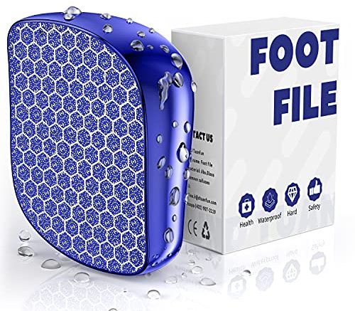 T NEWFUN Nano Glass Callus Remover-Callus Removal Foot- Safe & Fast for Callus Removal on Wet and Dry Feet, Callus Remover for Foot Care for Exfoliating Dead Skin（blue）