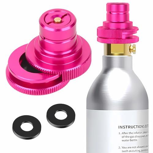 CREECHWA Quick Adapter Quick Connect Kompatibel mit Sprudelwasserbereiter Duo/Terra/Art, CO2-Zylinder mit TR21-4-Außengewinde