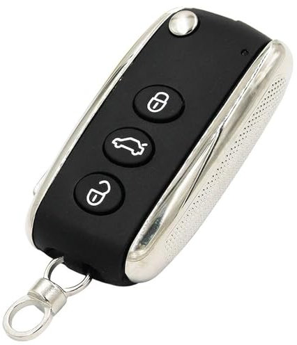 GLILAR Schlüssel Hülle Cover Kompatibel Mit Bentley Für Arnage 2002 2003 2004 2005 2006 2007 2008 2009 1 Stück Autoschlüsselgehäuse Fernbedienungsschlüsselgehäuse Abdeckung Schlüsselschutzhülle