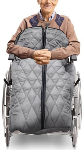 Decke Für Rollstuhl, Wasserdichte Rollstuhl Fußsack, Universelle Passform Für Rollstühle, Regenponcho Rollstuhldecke, Rollstuhl Decke Fusssack Für Erwachsene Rollstuhl Schlupfsack Rollstuhl Erwachsene