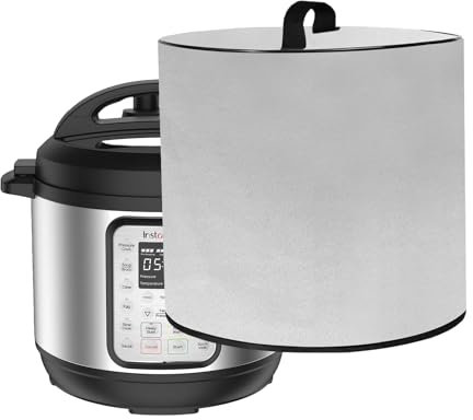 Dust Cover with 6 Quart Instant Pot, Heavy Duty Waterproof Pressure Cooker Cover for Instant Pot Duo 7-in-1 Electric Pressure Cooker/InstantPot Pro 6QT SlowCooker/InstantPot Duo Plus SlowCooker