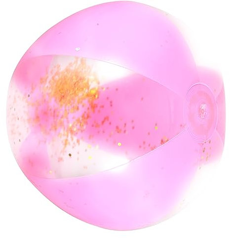 Anneome 3 Pièces ballon de plage à paillettes jouet balle flottante jouets de plage pour enfants balles pour piscine ballon pour piscine s de e à paillettes gros de e