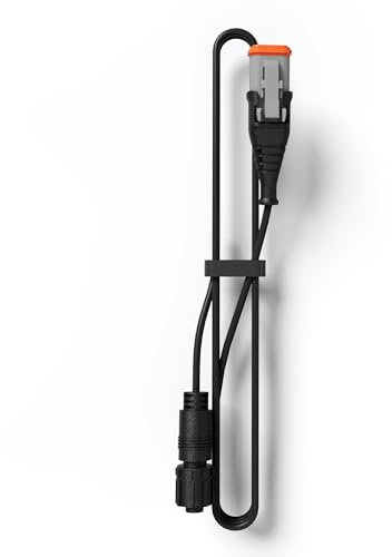 MAMMOTION Cavo Adattatore per Collegare il RTK LUBA 1 AWD al Pannello Solare, Lunghezza 2 Metri e Impermeabilità IPX7, Accessori per Tagliaerba Robot LUBA 1 AWD
