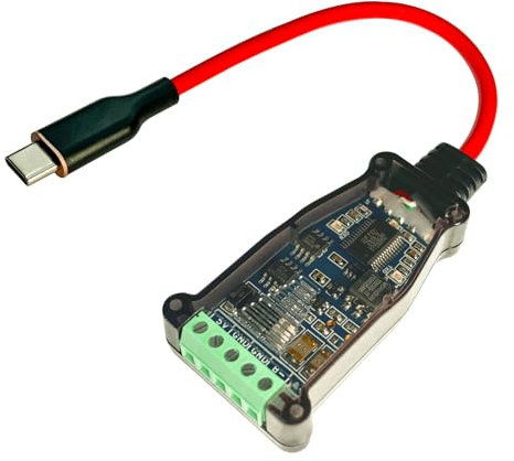 DSD TECH SH-U11GL Isolierter USB-C auf RS485 Adapter mit FTDI-Chip