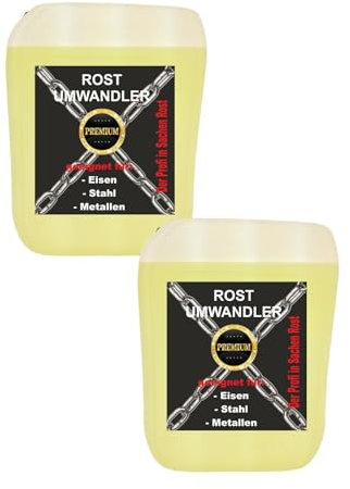 2x 5 L Rostumwandler ROSTLÖSER Entroster Rostentferner Rostschutz