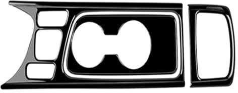 Auto Getriebe Shift Panel Rahmen Trim Für T&oyota Für Yaris 2021 2022 RHD Auto Center Konsole Wasser Tasse Halter Dekoration Abdeckung Trim