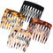 4 Stück Haar Seitenkämme Mini Einsteckkamm French Hair Comb Spaltzahn Steckkamm Lamellenkamm Haar Styling Zubehör für Damen Haarkämme Zum Stecken Haare