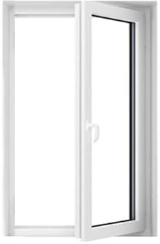 LVLDAWA Kellerfenster-Ersatz, Bündig Eingelassenes Horizontales Schiebefenster Für Schuppen, Schallschutz-Lüftungsfenster Mit Glas Für Spielhäuser Für Garagen, Scheunen(65X120CM)