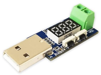 Ldabrye Einstellbare Spannungen QC2.0 USB Decoy Gerät 3.6V-20 V Für Elektronik Und Gadgets Für Elektronisches Lastausrüstung