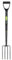 DiebaNova Garden Fork Heavy Duty With Long Handled PVC Grip, Carbon Steel Border Fork & Lawn Edging, Garden Digging Tools for Gardening Planting, Moving Soil