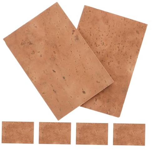 HEMOTON 6stücke Korkplatte für Sopransaxophonhals Korkmatte für Saxophon Ersatz-korkplatten für Tenorsaxophonhals Zubehör für Musikinstrumente zur Reparatur und Wartung von Saxophon und Kl