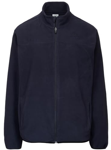 Kappa - Felpa con Zip, Uomo, Poliestere, Sportivo, Modello: Logo Saurion Slim