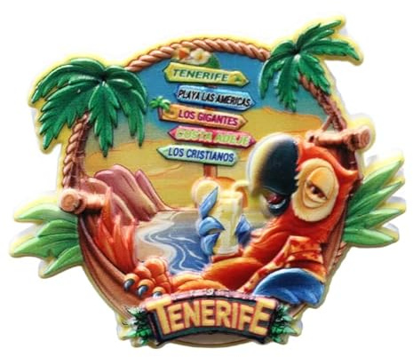 3D - TENERIFE CANARY ISLANDS Fridge Magnet City Souvenir Travel Memory Gift