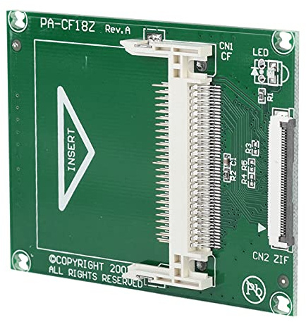 Chiyyak 1,8-Zoll-50-Pin-Compact-Flash-CF-Speicherkarte auf ZIF/CE-Adapter SSD-HDD-Adapterkarte