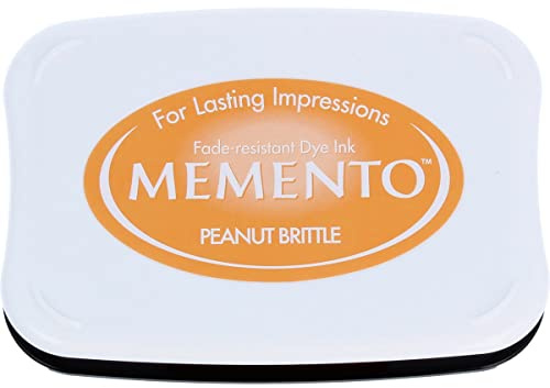 Tsukineko Memento Dye Ink Pad - Peanut Brittle