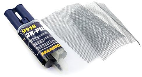 MANNOL 9918 2K-PUR Adesivo Bicomponente, Plastica/Legno/Metallo 30g