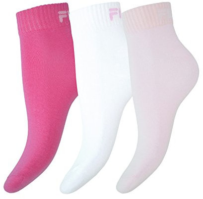 FILA Homme F9300 Chaussettes Mixte Adulte, Panthère Rose, 35-38 EU