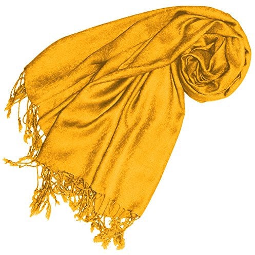 Lorenzo Cana Designer Pashmina hochwertiger Marken-Schal jacquard gewebtes Paisley Muster 60 x 200 cm Viskose harmonische Farben Schaltuch Schal Tuch