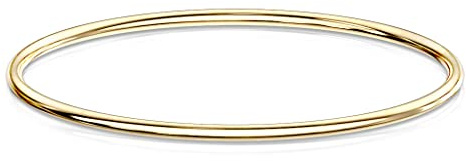 Bungsa® Damen-Armreif klassisch rund aus 316L Edelstahl