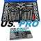 US PRO Whitworth B2640 Lot de 23 tarauds et filières Bleu