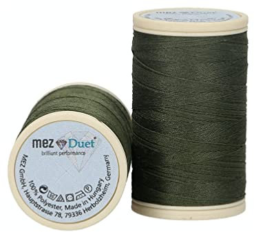 MEZ 4646100-08048 Nähgarne, 100% Polyacryl, 8048, Stärke 100, 200m, 13 Gramm