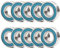 6900RS Kugellager 10x22x6mm,10x22 ABEC 3 Blau Gummi versiegelt Präzision Kugellager (Pick von 10 stücke)