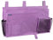 Surblue Nachttisch Caddy Hängebett Organizer Aufbewahrungstasche Tasche für Etagen-und Krankenhausbetten, Studentenwohnheime, Babybettgitter, Lager 8 Taschen (Lila)