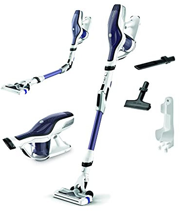 Rowenta Air Force Flex 560 - Aspirapolvere senza fili multifunzione, tubo flessibile, elevata potenza di aspirazione, 100 air-watt, 35 minuti di autonomia RH9479WO.