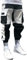 Streetwear Herren Cargo Haremshose Hip Hop Lässige männliche Trainingshose Joggerhose Harajuku Herrenhoses K172 Black Chinese Size M