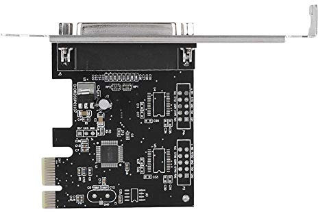 PCI Express Parallel Card, PCIE zu Parallel Port Card Druckanschluss LPT PCI-E LPT-Druckerkartenadapter DB25