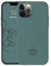 turtleandcase Silikonhülle für iPhone 12/12 Pro (6,1) - Liquid Silicone Case - Kostenloses Panzerglas - Hochwertiges Silikon mit Rundumschutz - Kratzfestes Mikrofaserfutter Schutzcase (Piniengrün)