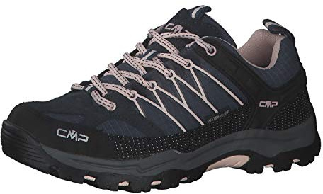 CMP Rigel Low Trekking Shoe Wp, Walking shoe, Asphalt-Rose,