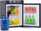 SMETA Kühlschrank Gas 12V/230V, Gaskühlschrank, Camping Kühlschrank Gas, Wohnmobil Kühlschrank 12V, Absorber Kühlschrank Gas 40L für Camping, Wohnwagen, Reisemobil, LPG, Propangas, Butan Gas 30mBar