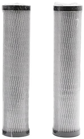 Westbrass AF400R Lot de 2 cartouches de rechange pour filtre sous évier F400 et robinets de distributeur d'eau chaude ou pure instantanée, blanc