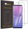 WFTE [2 Stück Schutzfolie für Sony Xperia 10 V Panzerglas Glasfolie 9H Härte, Anti-Kratzen, Anti-Bläschen Displayschutzfolien Panzer Schutz Glas für Sony Xperia 10 V