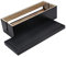 KICHOUSE 1pieza Caja Organizadora De Cables De Madera De Almacenamiento Para Enchufes y Cables Para y Color Negro Grande
