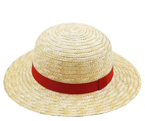 Memfish Lufy Chapeau de paille Argent D Lufy Chapeau de costume Madelin Chapeaux jaunes Cos Play Strawhats avec ficelle Chapeau de plage d'été une pièce Décorations d'anniversaire Halloween